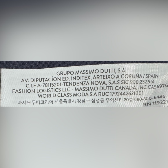 Massimo Dutti Dark Blue Short Sleeve Activewear Athletic Casual Men Medium Tee - Picture 7 of 10